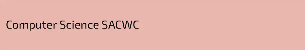 Computer Science SACWC